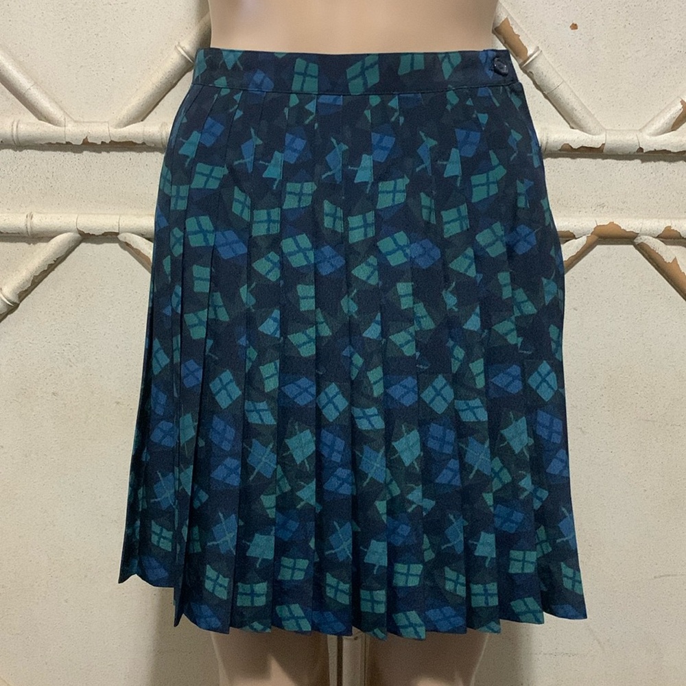Vintage 80's 90's Express Plaid Tennis Skirt - Picture 2 of 7